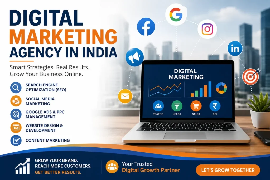 Why Hiring a Digital Marketing Agency in India is Essential for Business Growth