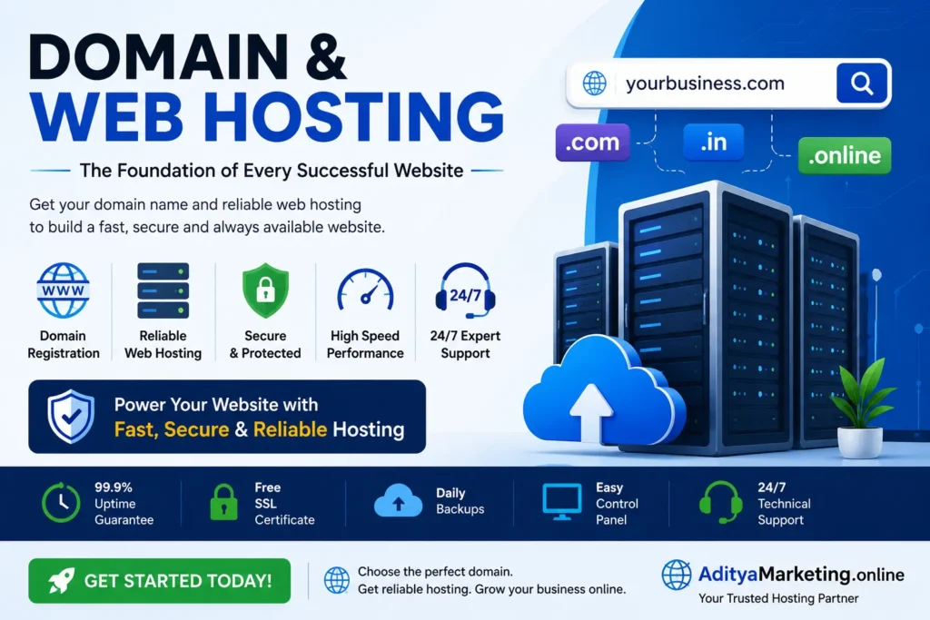 Domain and Web Hosting: The Foundation of Every Successful Website